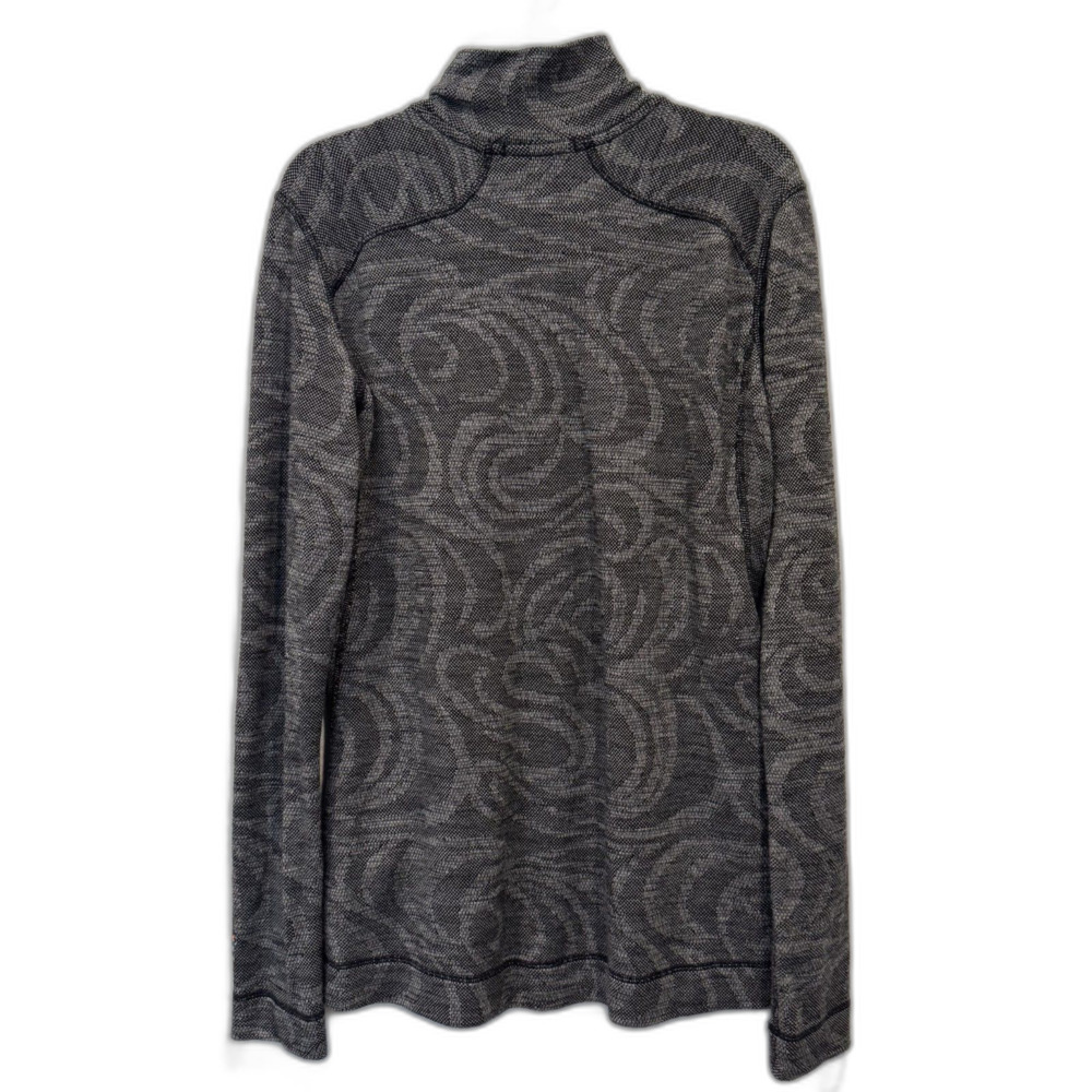 Smartwool Quarter Zip Merino 250 Sweater Gray Base Layer Gorpcore Women Large - Picture 7 of 9